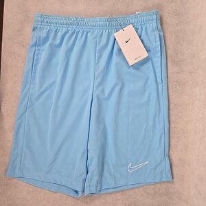 Nike Boys size XL Basketball Shorts  Elastic / Drawstring Waist Blue w/ Logo